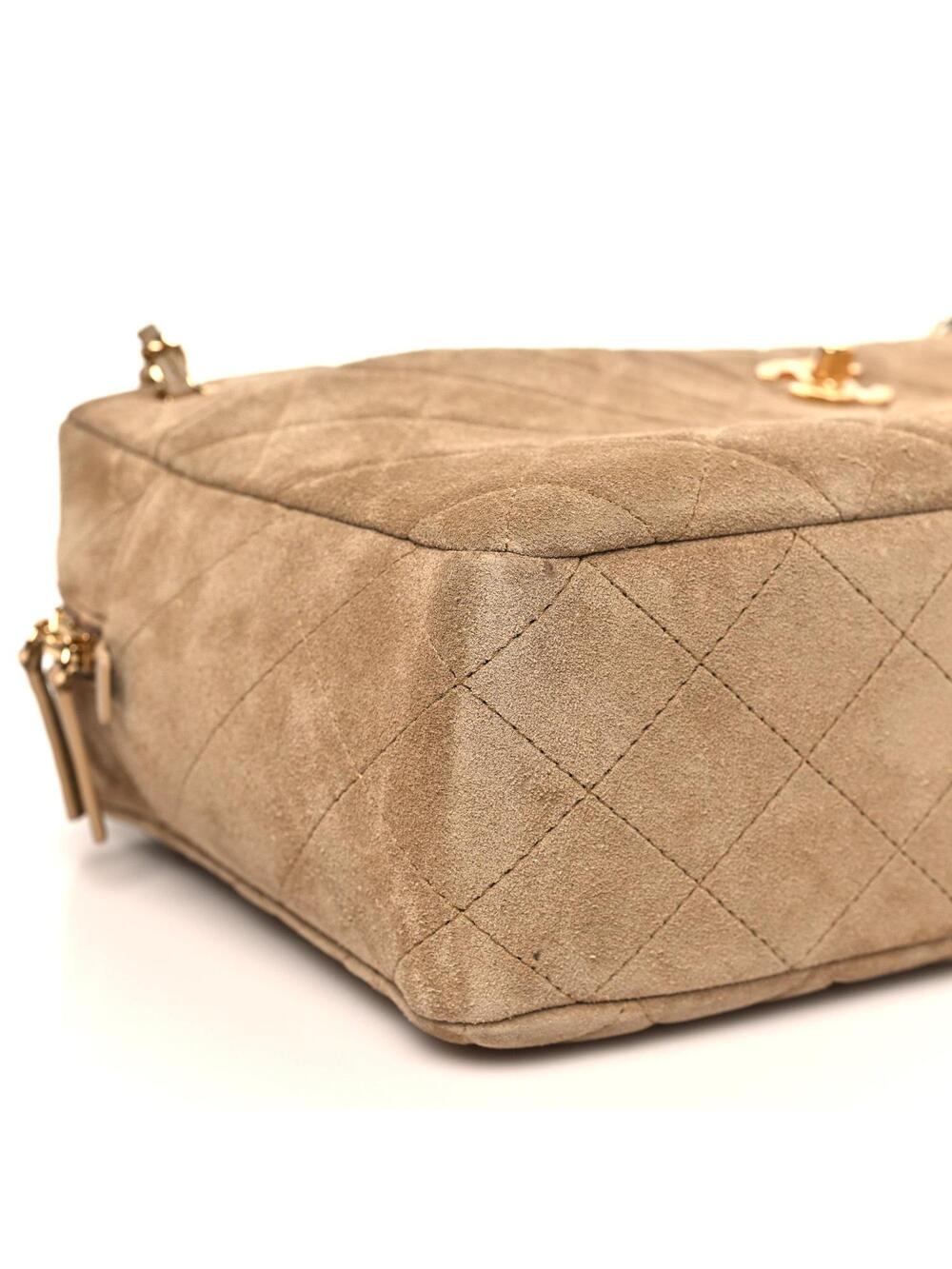 Chanel Suede Calfskin Quilted #295108C85B - Picture 9 of 11